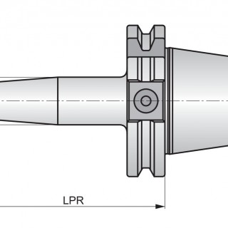 69871.40ADB-SC.25.160 DIN 69871 Shrink Fit Holder