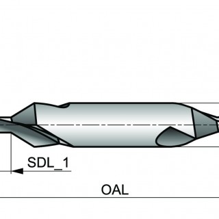 A2661.0X3.15 Centre Drill - 60°