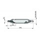 A2662.5X6.3 Centre Drill - 60°