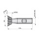 C83020.0X45 Dovetail Cutter