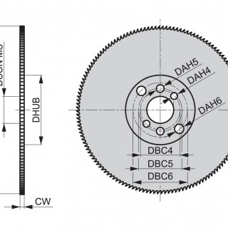D751200.0X1.8X160 Metal slitting saw Coarse