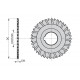 D76380.0X3.0 Side and Face Milling Cutter