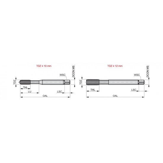 E292M6 M Machine Forming Tap