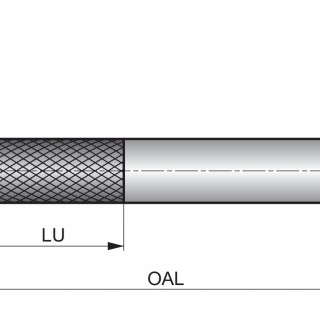 FGR-10B-L FGR-B Diamond Cut Router - Burend