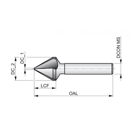 G13516.0 Countersink - 60°