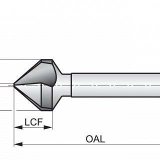 G15410.4 Countersink - 82°