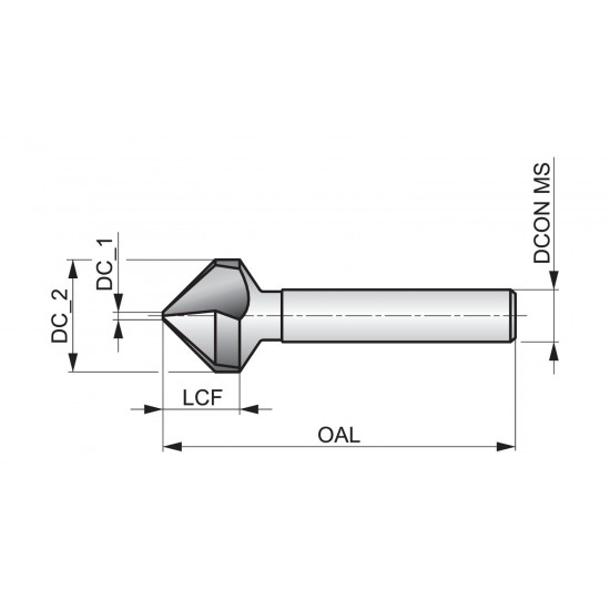 G57031.0 Countersink - 90°