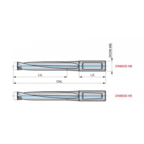 H8551.3/32 Hydra Body 5 x D
