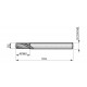 J2104.5X1.0 M Thread Mill Spiral Flute 27°
