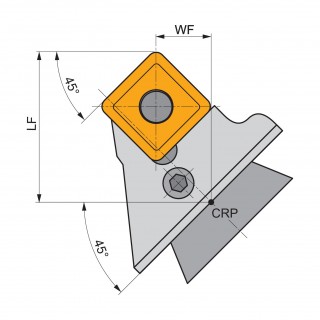 KHP-SSNL 25 Turning Head - Heavy Duty