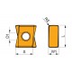 LNEX 121020SR-M:M8340 Milling Insert - Square Shoulder