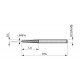 P5213.0X3.0 Rotary Burr - Ball Nosed Cone