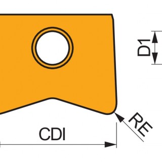 PPHT 120020-A2:2003 Milling Insert - Copy and Profile