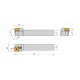 PXFNL 2525 R 15/15 Scarfing Toolholder