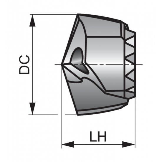 R95038.5 Hydra Drill Head for Steel