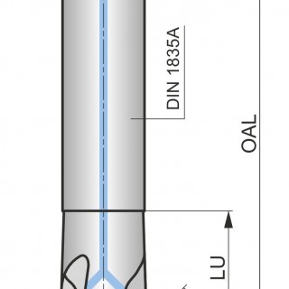 40N3R045A32-SOD05-C End Milling Cutter - Face