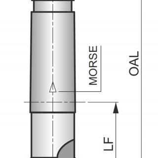 16N2R030E02-SSD09-A End Milling Cutter - Chamfering