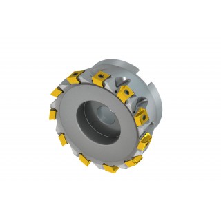 100A11R-S90LN12X-C PROD LN12 90° Tangential Square Shoulder Mill with Internal Coolant