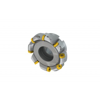 125A08R-S45ON06-C ECON ON06 43° Face Mill with Double Negative Design and Internal Coolant