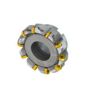 125A10R-S45ON06-C ECON ON06 43° Face Mill with Double Negative Design and Internal Coolant