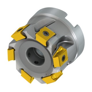 50A06R-S90LN12X-C PROD LN12 90° Tangential Square Shoulder Mill with Internal Coolant