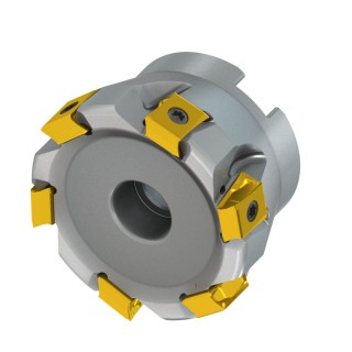 63A06R-S90LN12X-C PROD LN12 90° Tangential Square Shoulder Mill with Internal Coolant