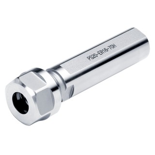 ACF.20-CC.ER11.50.HX Cylindrical Shank with Flat - Hexagonal Nut Collet Chuck - ER