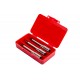 E559M14X1.5NO6 Set of 3 Straight Flute Hand Taps, ISO Standard, Metric-fine