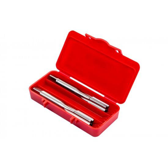 E559M8X1.0NO9 Set of 2 Straight Flute Serial Hand Taps, ISO Standard, Metric-fine