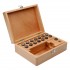 ER32.C.SET15.P.WB ER Precision Collets for Cylindrical Shanks - Set in Wooden Box