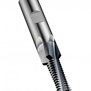 J20511.6X2.0 M Thread Mill Spiral Flute 10° Oil Feed