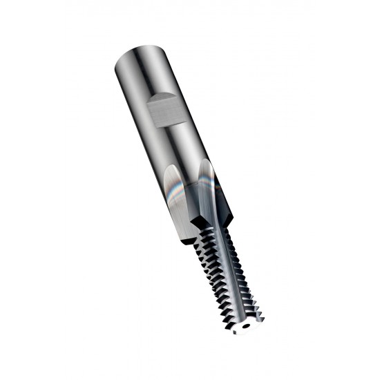 J20513.6X2.0 M Thread Mill Spiral Flute 10° Oil Feed