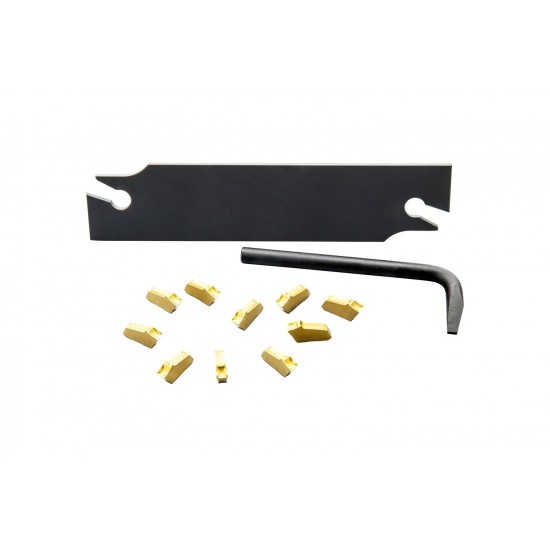 KITXLCFN-26-3-M2-T8330 Tool and inserts kit for radial parting and grooving operations