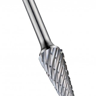 P72112.7X6.0 Rotary Burr - Ball Nosed Cone